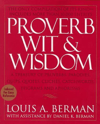 Proverb Wit and Wisdom