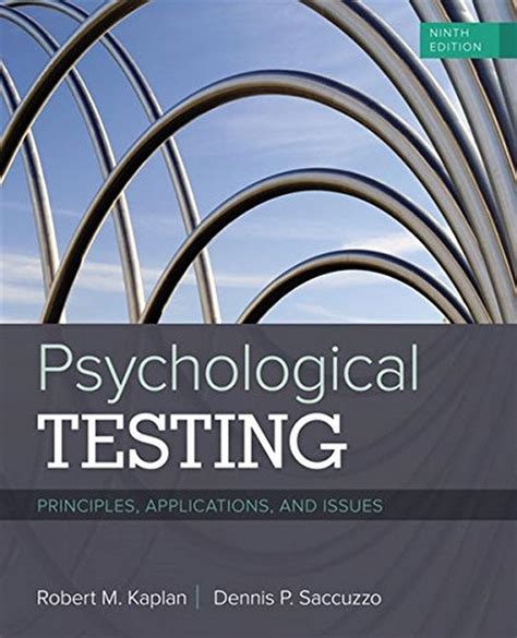 Psychological Testing: Principles and Applications
