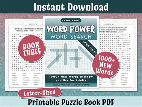 Puzzle Power: Word Search Fun
