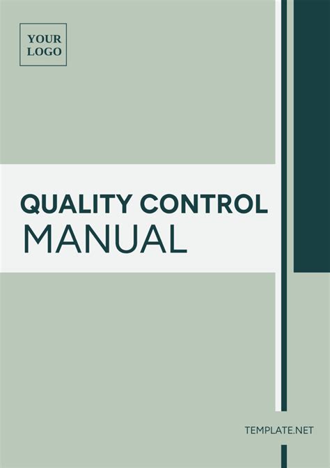 Quality control manual