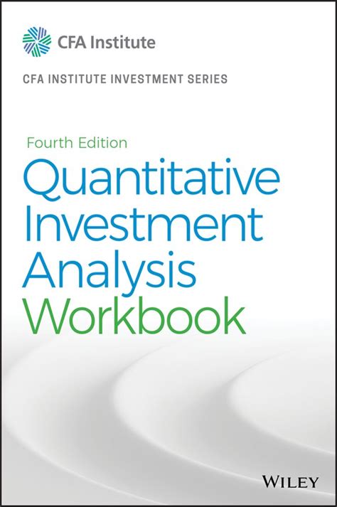 Quantitative Analysis Workbook