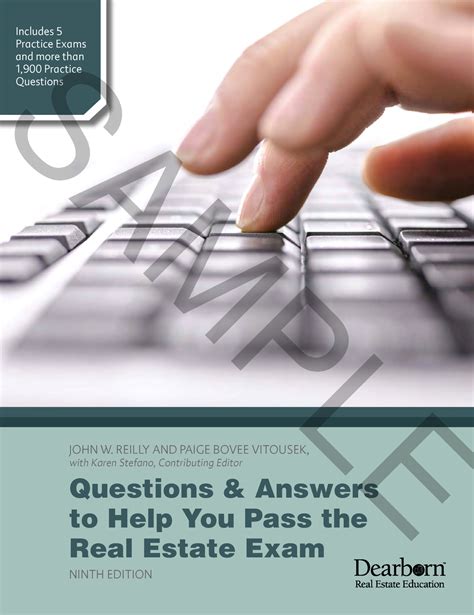 Questions & Answers to Help You Pass the Real Estate Exam