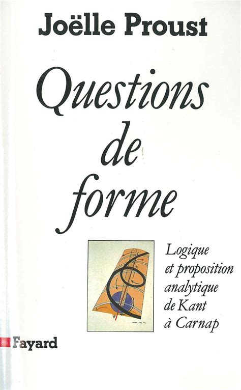 Questions de forme (French Edition)