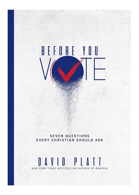 Quick! Before You Vote...