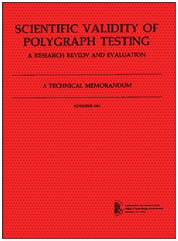 Quick reference guide to polygraph validity