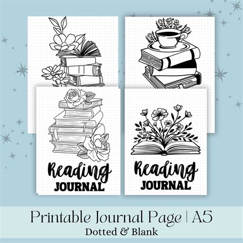 READING Journal: Reading Log Notebook