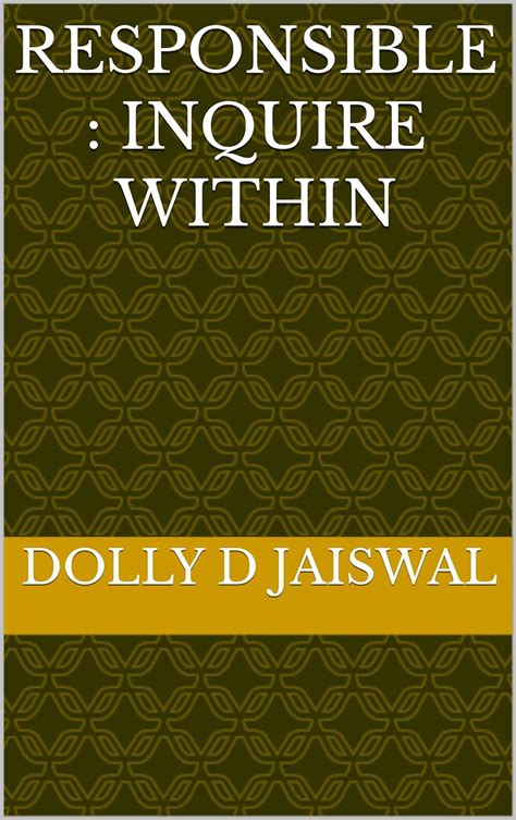 RESPONSIBLE: Inquire Within