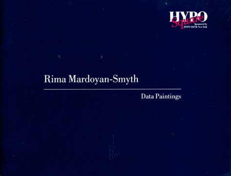 RIMA MARDOYAN-SMYTH - DATA PAINTINGS