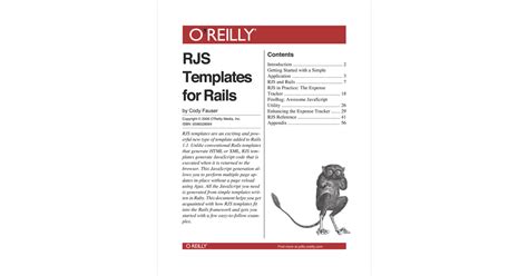RJS Templates for Rails