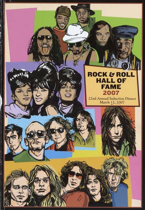 ROCK AND ROLL HALL OF FAME 2007 PROGRAM