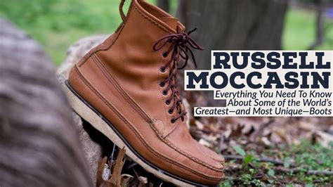 RUSSELL HAND-MADE MOCCASINS [CATALOG]