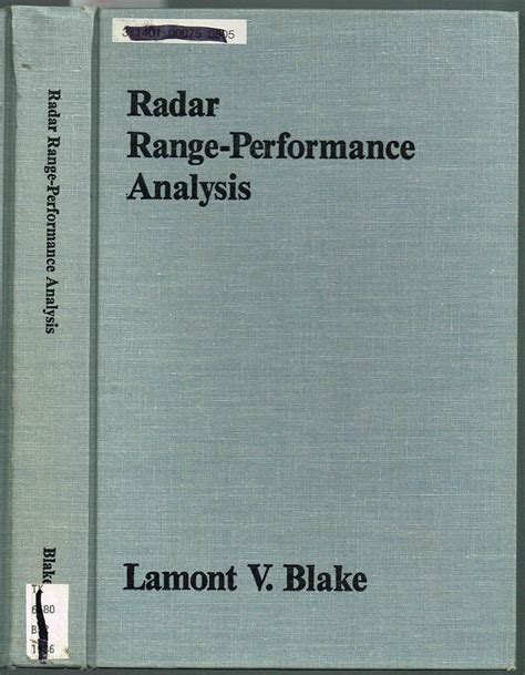 Radar range-performance analysis