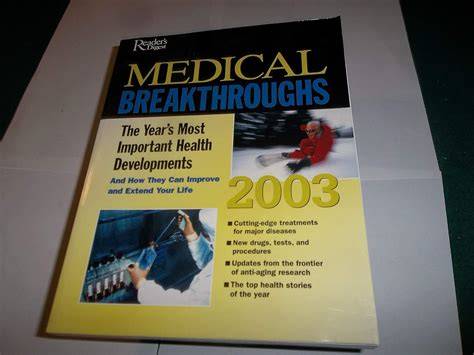 Reader's Digest Medical Breakthroughs 2003