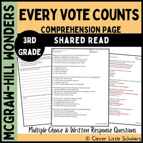 Reading Counts 3rd Grade Set