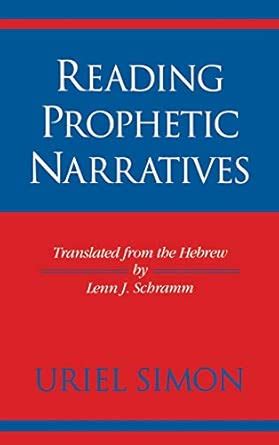 Reading Prophetic Narratives