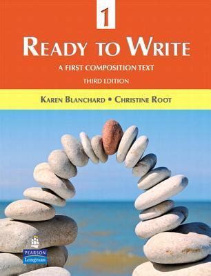 Ready to Write: A First Composition Text