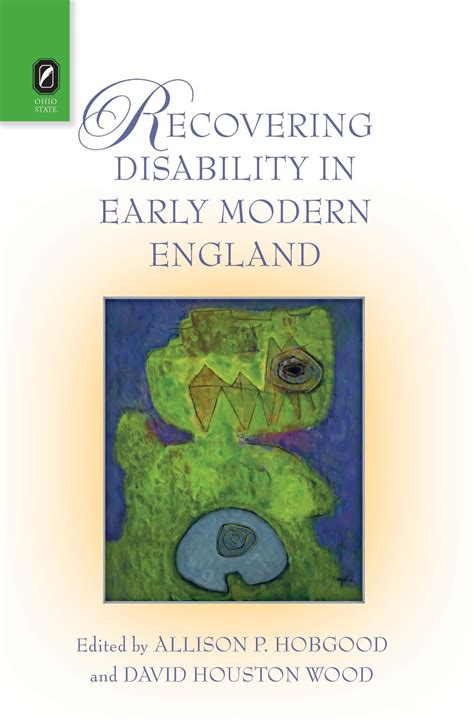 Recovering Disability in Early Modern England