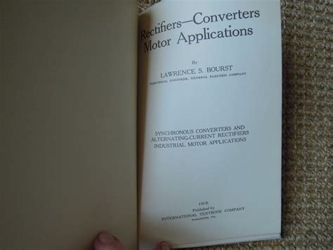 Rectifiers Converters Motor Applications