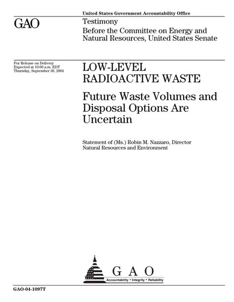 Reducing low-level radioactive waste volumes