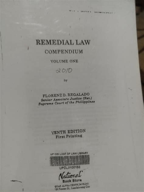 Remedial law compendium