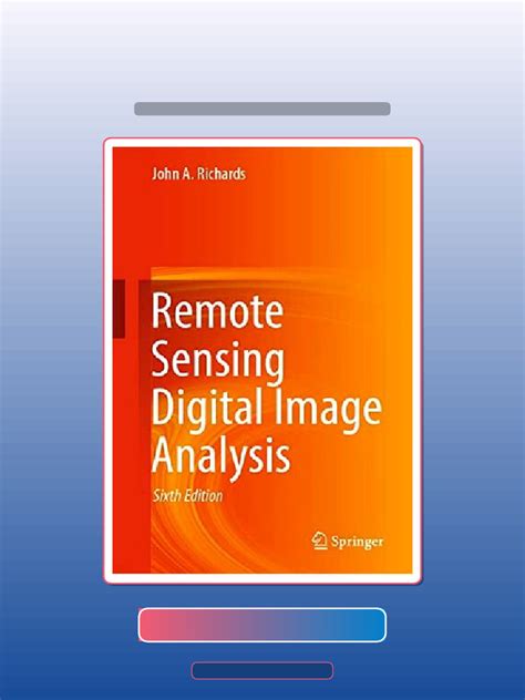 Remote Sensing Digital Image Analysis