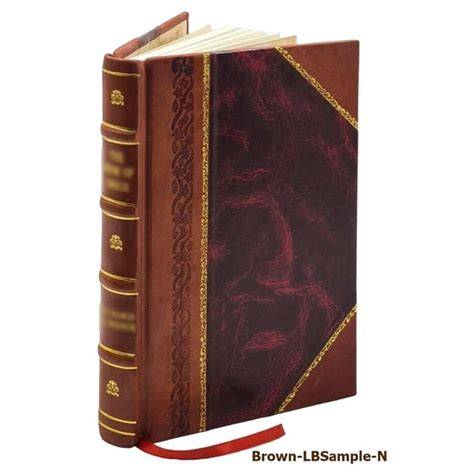 Report ... Volume c.1 1915/16 1916 [Leather Bound]