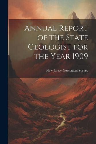 Report Of The State Geologist