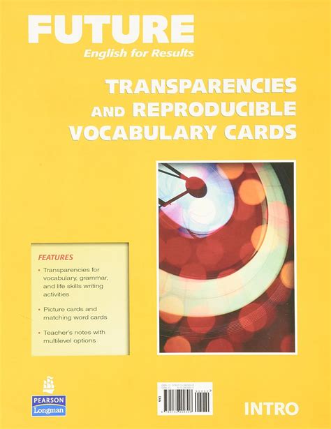 Reproducible Vocabulary Cards
