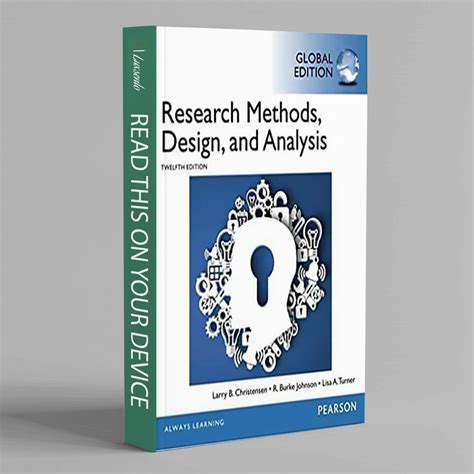 Research Methods, Design, and Analysis, Global Edition