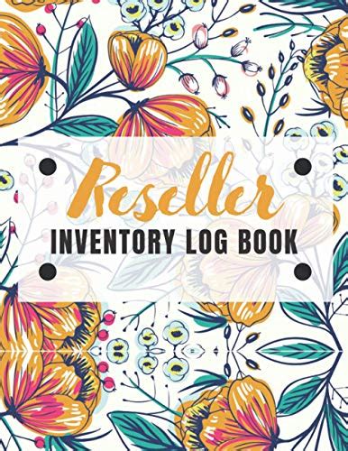 Reseller Inventory/Sourcing Log Book