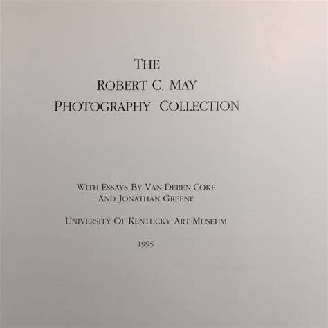Robert C May Photography Collection
