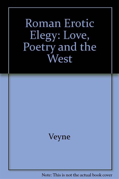 Roman Erotic Elegy