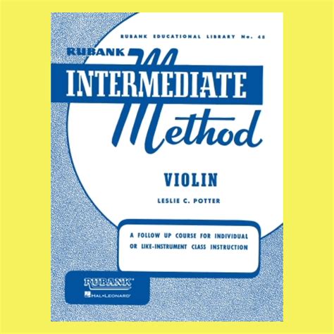 Rubank Intermediate Methods - Violin