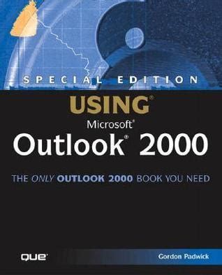 Running Microsoft Outlook 2000