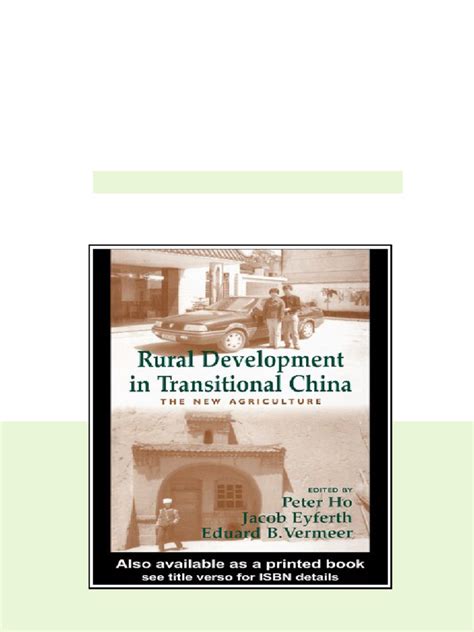 Rural Development in Transitional China