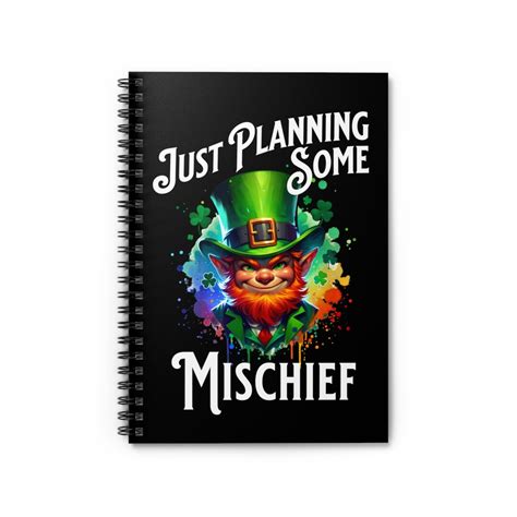 S.T Patrick's Day NoteBook