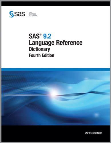 SAS 9.2 Language Reference: Dictionary