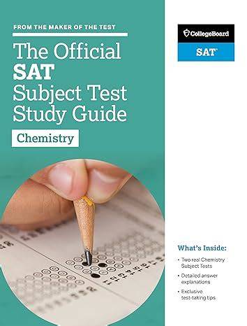 SAT Chemistry Subject Practice Test 3 (Volume)