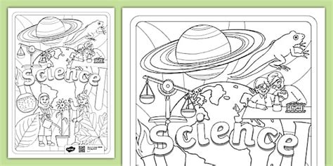 SCIENCE COLOURING BOOK