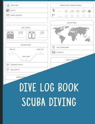 SCUBA DIVING LOG BOOK