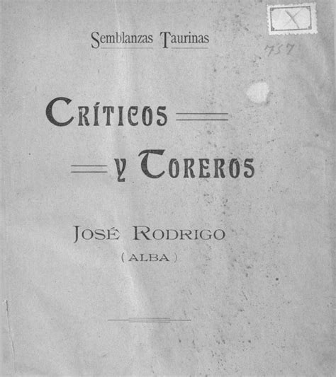SEMBLANZAS TAURINAS.
