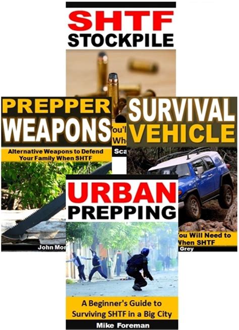 SHTF Prepping 2-Box Set: SHTF Stockpile, Prepper Weapons