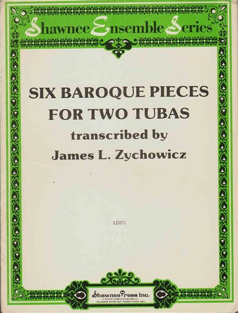 SIX BAROQUE PIECES FOR TWO TUBAS