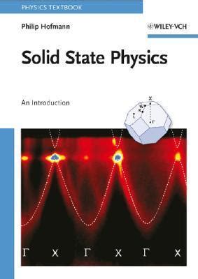 SOLID STATE PHYSICS & ELECTRONICS