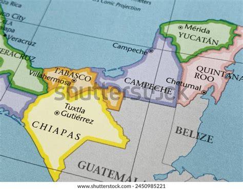 SOUTHERN MEXICO - CHIAPAS - TABASCO - TLAXCALA - VERACRUZ