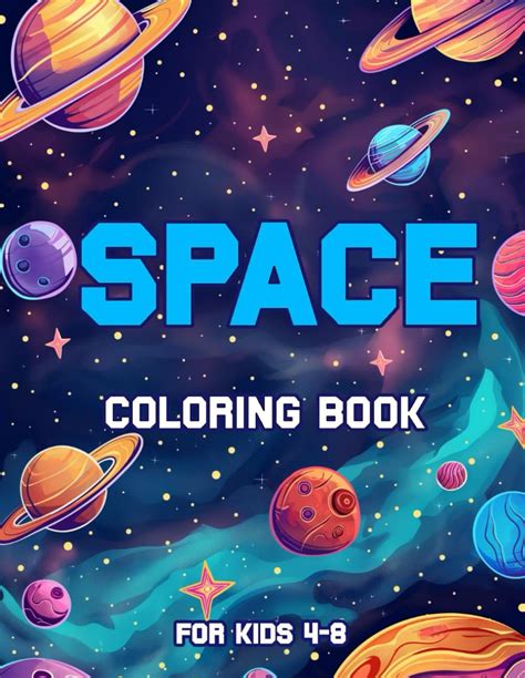 SPACE COLORING BOOK FOR KIDS