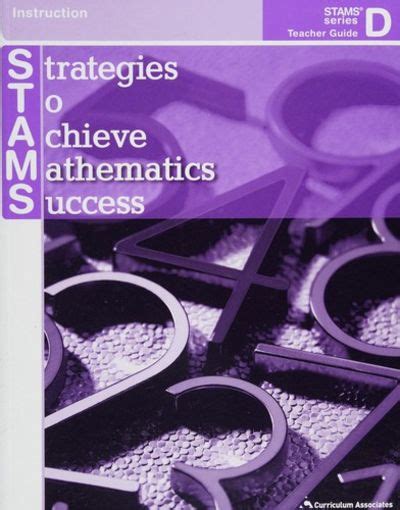 STAMS Solve Math Teacher Guide Level 4 (STAMS Solve)