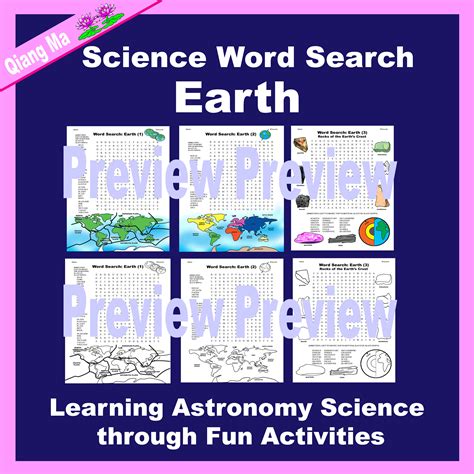 STEM Word Search Earth Science