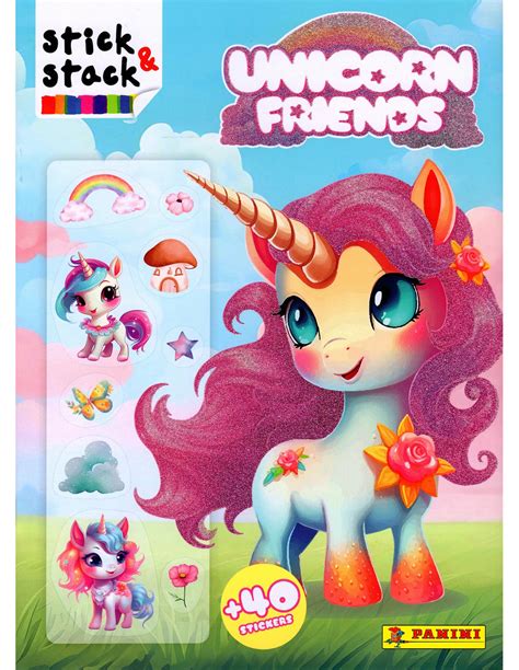 STICK & STACK - UNICORN FRIENDS