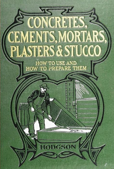 STUDIES OF STONE-SETTING MORTARS